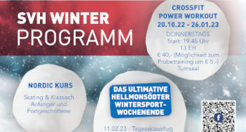 SVH Wintersport Programm 2022/2023